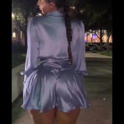 SHE CANT HIDE BIG ASS WITH DRESS